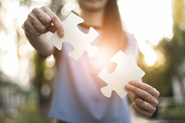 La confiance ce sont comme 2 pièces de puzzle qui s'emboîtent