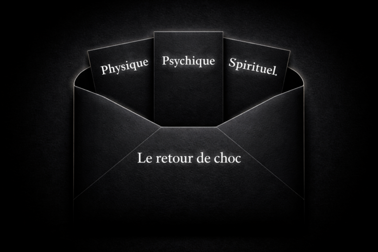 triple choc en retour utilisé comme protection contre un sortilège